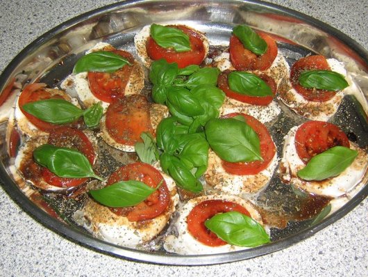 Mozzarellaplatte